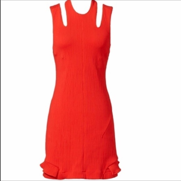 Opening Ceremony Apex Jersey Cutout Strappy Dress - Picture 6 of 7